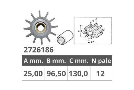 IMPELLER JOHNSON 09-0820B