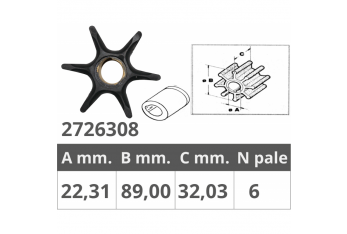 IMPELLER JOHNSON / EV. 2T V4-V6