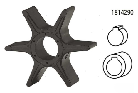 Impeller mtm -oem suzu 17461-87e00/10>12