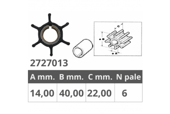 IMPELLER YAMAHA-MARINER 2T 6-15 HP