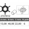IMPELLER YAMAHA-MERCURY 2 / 4T 8-15 HP
