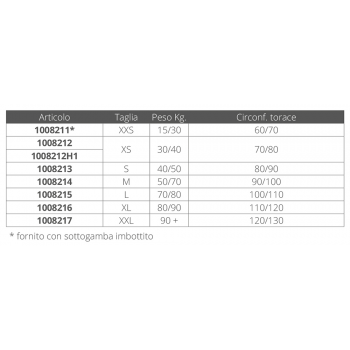 MARTINIQUE JACKET 40 / 50KG. 150N.