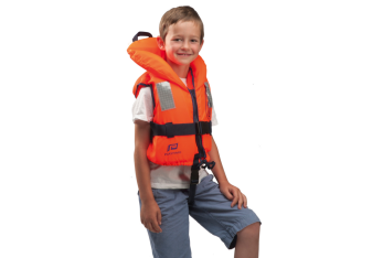 Orange typhon baby lifejacket 100n.