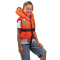 Orange typhon baby lifejacket 100n.