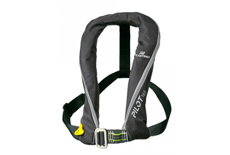 Black lifejacket pilot 165n