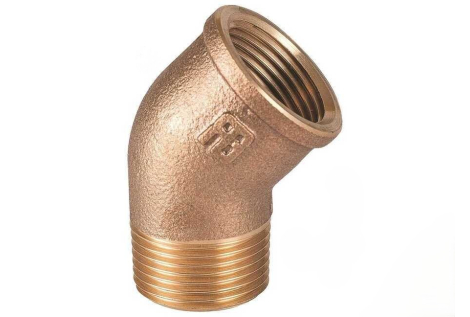 Elbow 45 f-f 3/8" brz