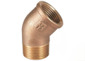 Elbow 45 f-f 3/8" brz