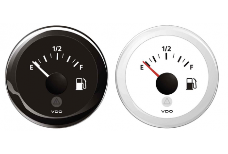 BLACK FUEL GAUGE