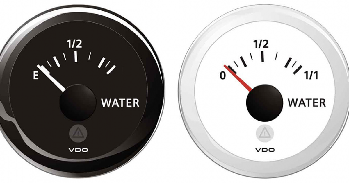 Clean waters indicator Ø mm.52 - VDO VIEW LINE Indicators and ...