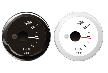 TRIM INDICATOR BLACK 12/24 V