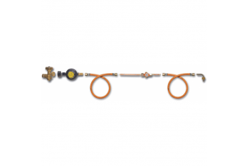 Gas cylinder connection kit