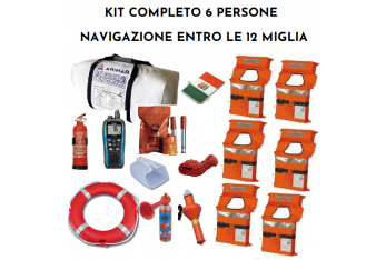 Safety Equipment Kit Within 6 Miles 4 or 6 people