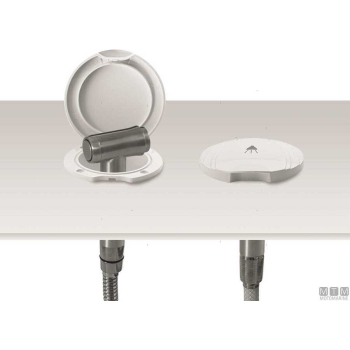 Shower kit push - white box
