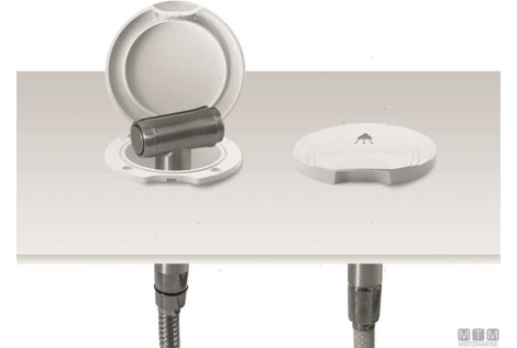 Shower kit push - white box