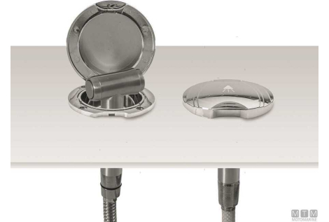 Shower kit push - chromed box