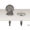Shower kit push - chromed box