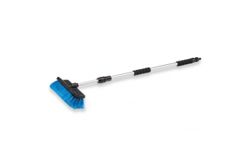 Brush kit with telescopic rod