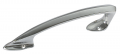 Chromed brass handle mm.192
