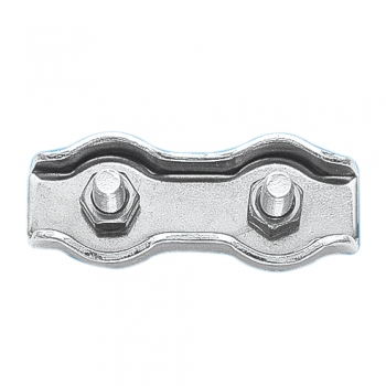 Stainless steel 316 double clamp