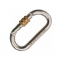 Oval carabiner