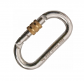 Oval carabiner
