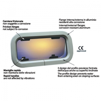 Lewmar Standard skylight