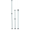 Light alloy telescopic pole