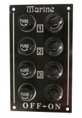 Electric panel 4 switches