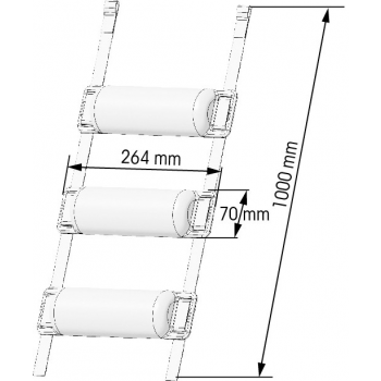 HALF MOON FENDER CM.100X26X7