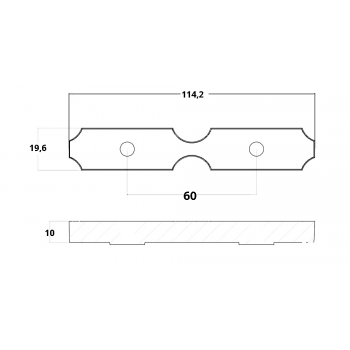 PLATE FOR 300-350HP ENGINES