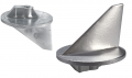 Short fin for outboard 35 hp engine
