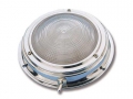 Circular ceiling light with stainless steel switch