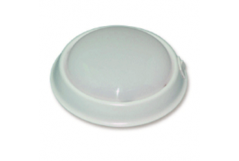 Circular ceiling light with switch