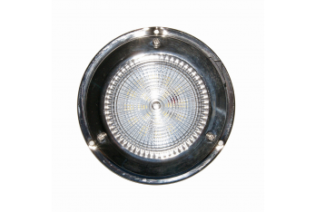 STAINLESS STEEL LED CEILING LAMP Ø MM.110x35h
