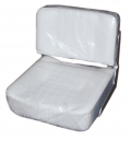 Anoldized light alloy folding seat