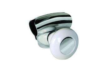 WHITE SWIVEL KNOB