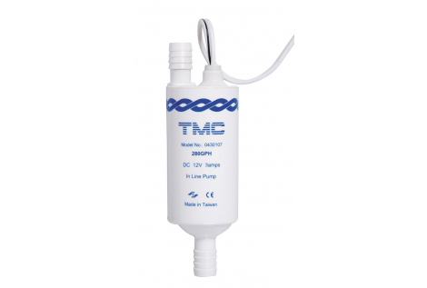 12V Inline Pump - TMC pumps - MTO Nautica Store