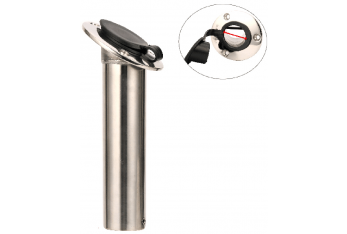 15 ° INCLINED STAINLESS STEEL ROD HOLDER
