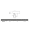 Stainless steel adjustable rod holder