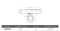 Stainless steel adjustable rod holder