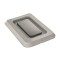 Eva dash pocket grey 25x17cm