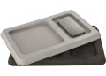 Eva dash pocket grey 38x25cm