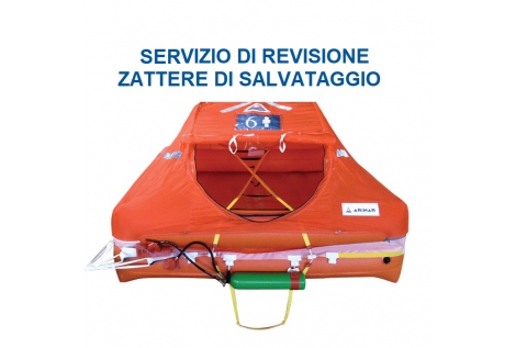 Overhaul of the Arimar ISO9650 liferaft over 12 miles