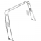 Folding roll-bar for boats