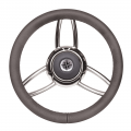 Grey t26 steering wheel Ø mm.350