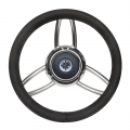 Black t26 steering wheel Ø mm.350