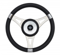 Black t29 steering wheel Ø mm.350