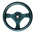 Black v45 steering wheel mm.280