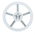 White v56 steering wheel Ø mm.350