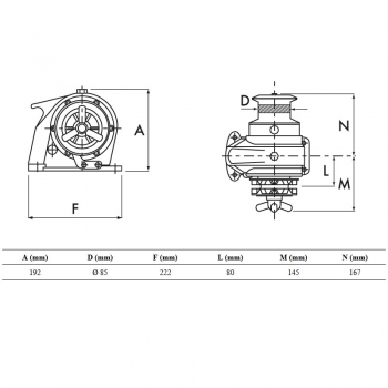 Windlass Lofrans Royal Manual